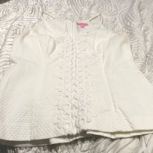 Lilly Pulitzer crepe top